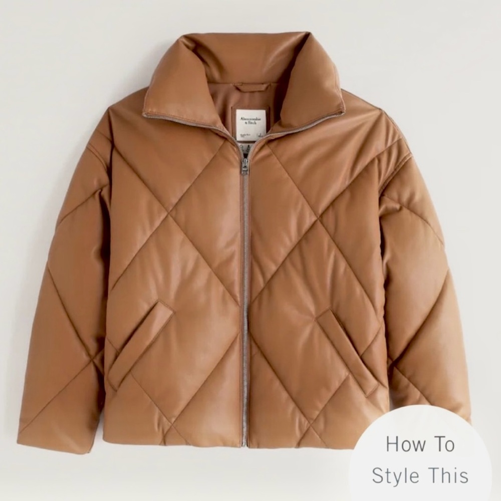 Abercrombie & Fitch Oversized Bomber Jacket